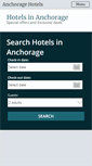 Mobile Screenshot of hotelsofanchorage.com